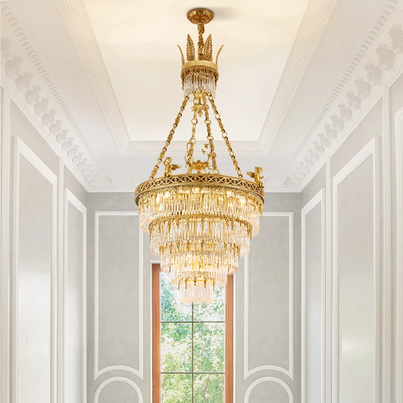 Рисунок 4 - Европейская медная люстра XUANZHAO