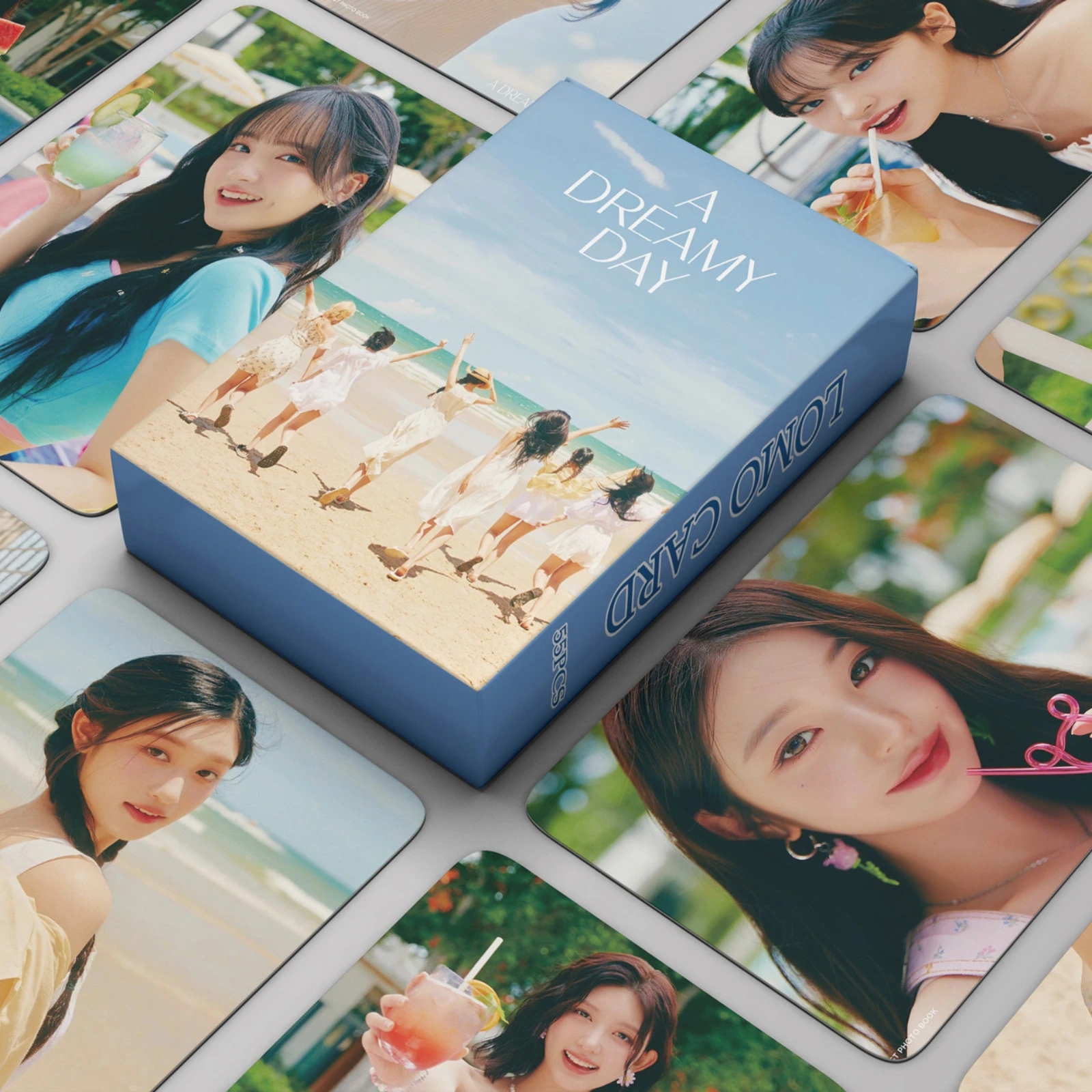 

55PCS/set KPOP Stuff IVE New Album Girl Group Photocards High Quality HD Photo Card Postcard For Fans Collection Gift