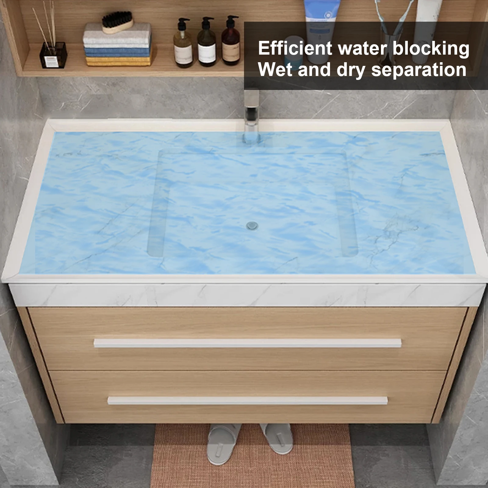 Силиконовый стопор для воды ванной комнаты нескользящий протектор душа с