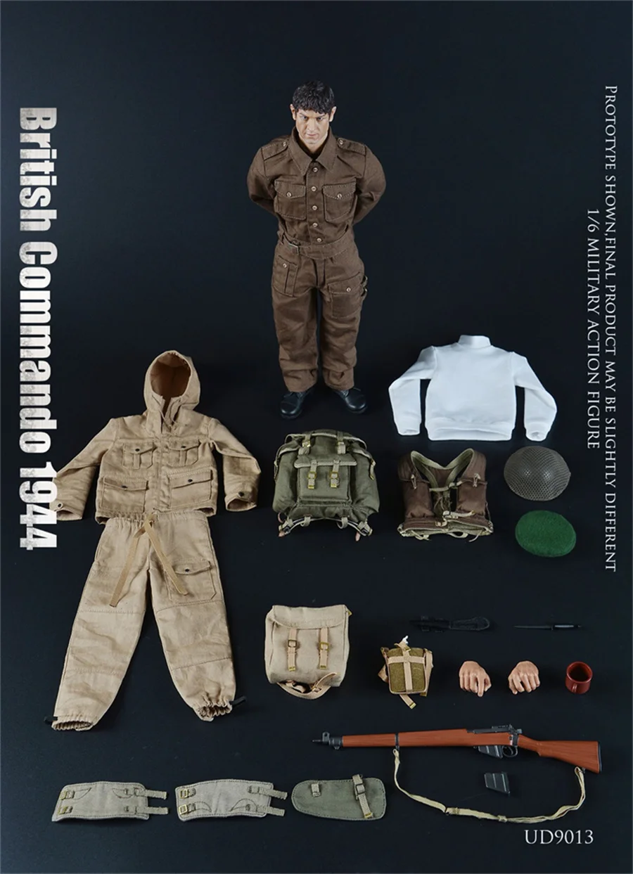 

Экшн-фигурка Jindou 1/6 «Великая война», коллекция британских командировок 1944 UD9013, 12 дюймов, кукла для фотосъемки