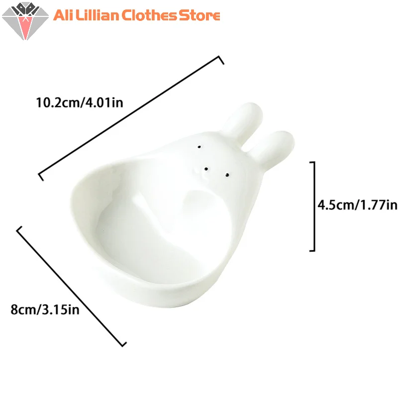 Супер Милая Погружная Миска С Мультяшным Кроликом Домашняя Трехмерная