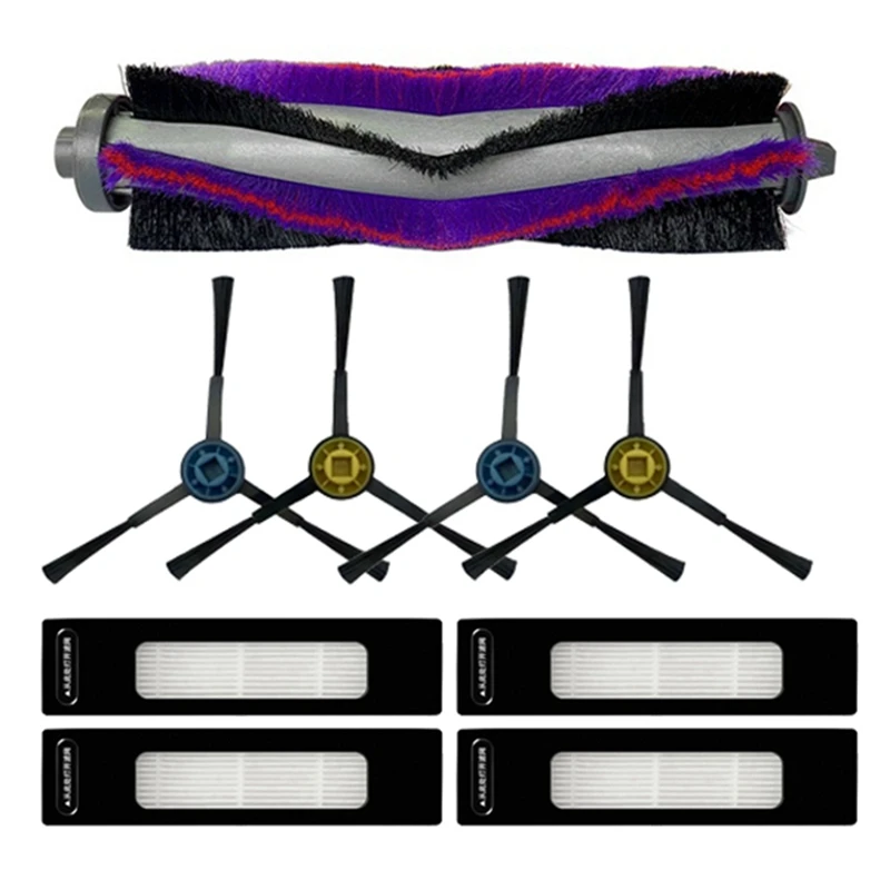 

Сменные детали для фильтра Hepa для Midea S8 + стандартная основная роликовая щетка, боковая щетка