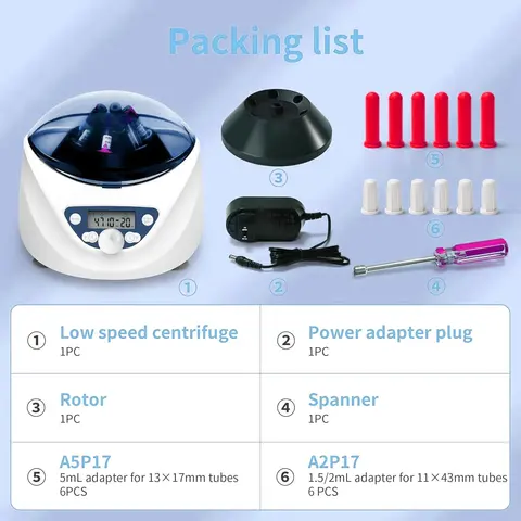 Лабораторная центрифуга IKEME 300-5000 об/мин