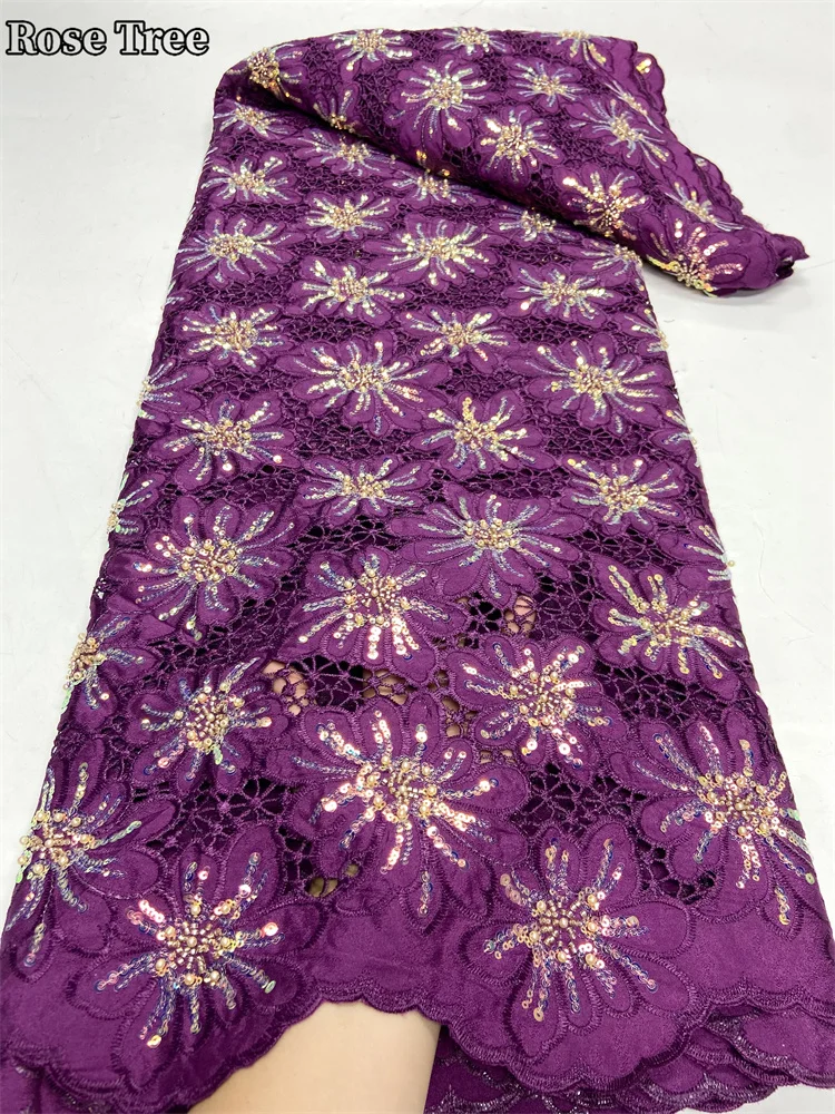 Рисунок 4 - Африканская кружевная ткань с блестками