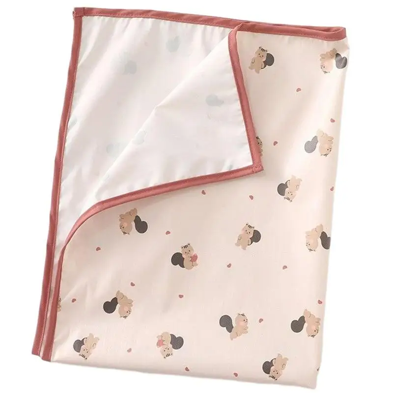 

Baby Urinary Pad Overnight Sheets Mattresses Cover Play Mats Soft Play Sheet Foldable Crawling Mat Waterproof Breathable Urinary