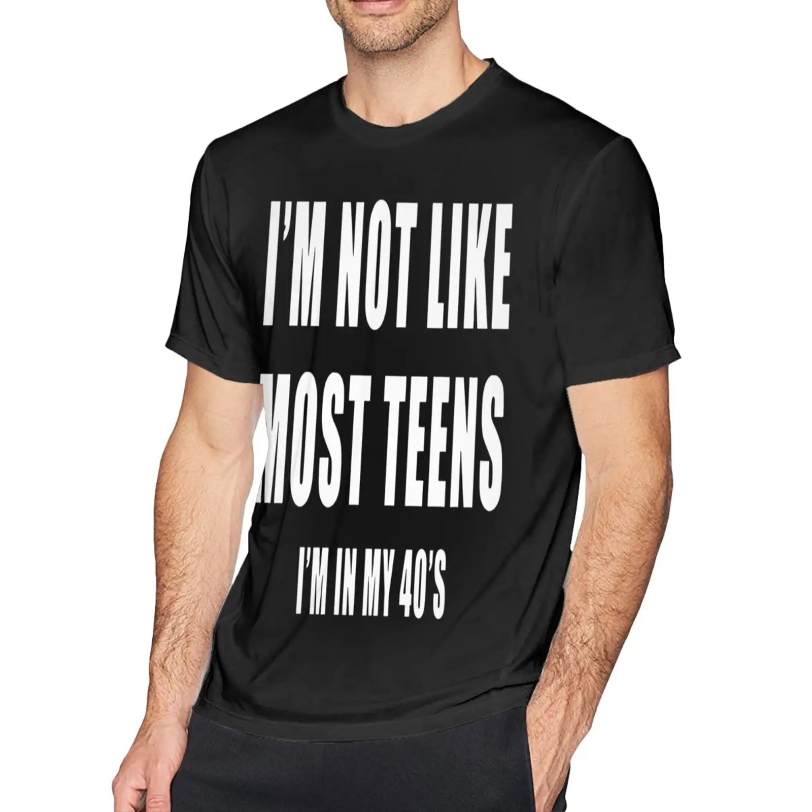 

T774 I Not Like большинство подростков Мужская футболка оверсайз женская футболка мужская одежда футболки мужская футболка одежда для мужчин