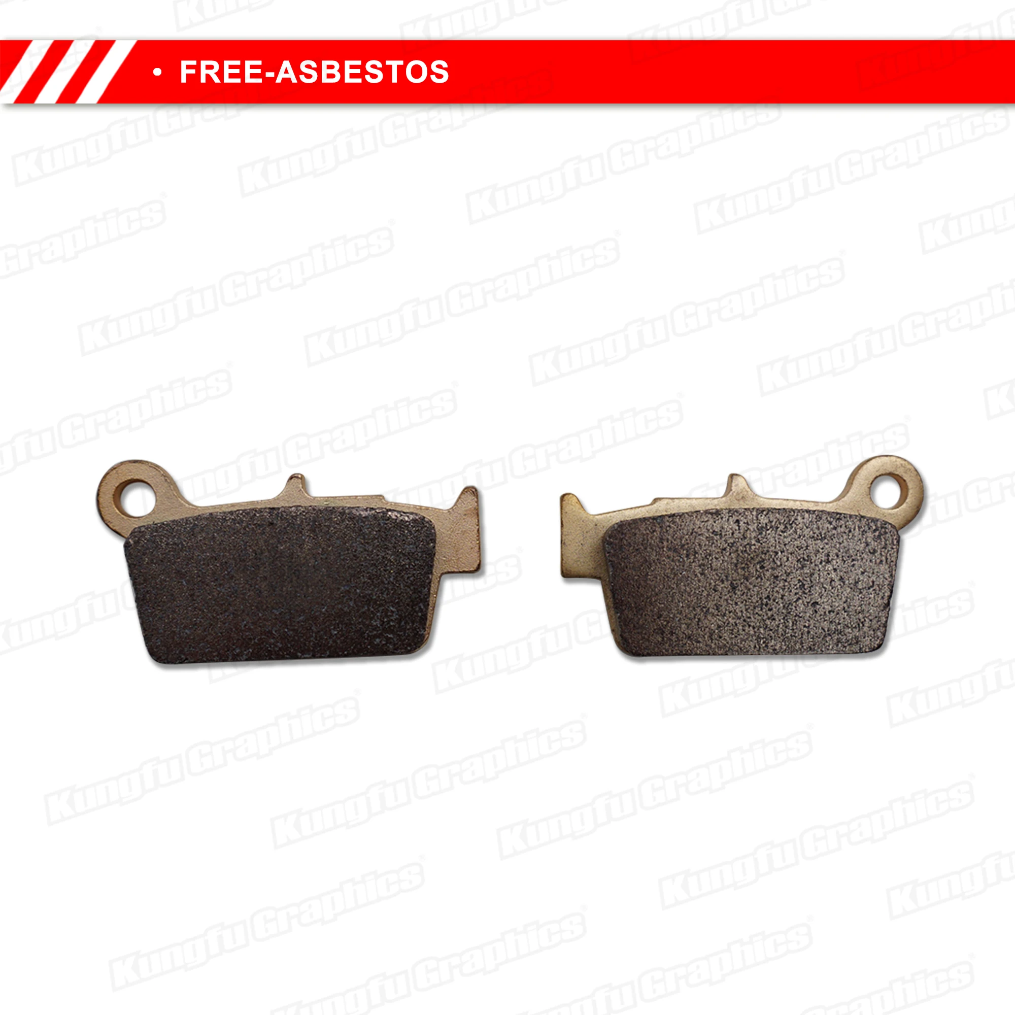 Задние тормозные колодки JY для гоночного мотоцикла GASGAS EC 250 300 450 F / Yamaha YZ250F YZ450F KX250F