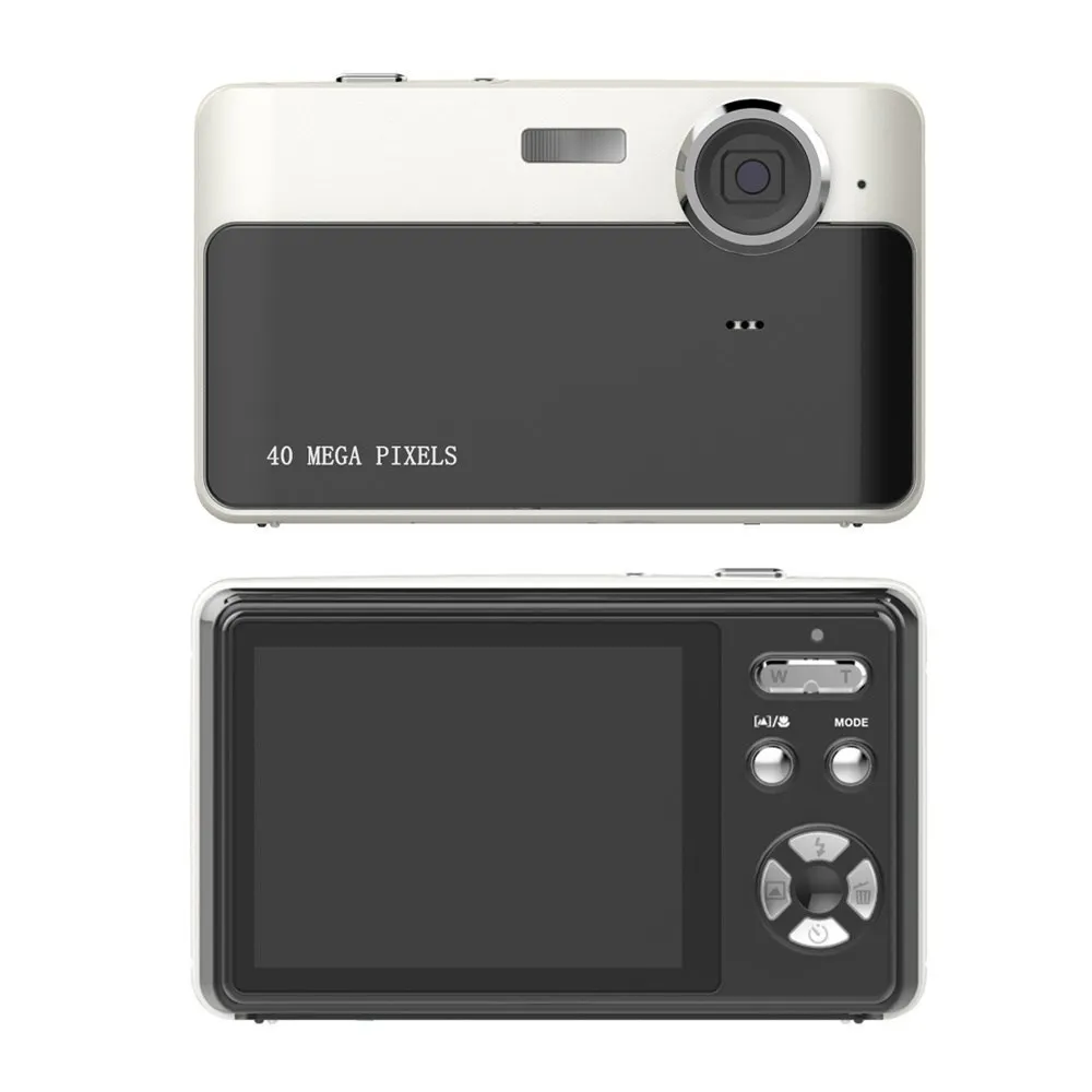 1080p Portable Digital Camera, 40MP Camera, 16x Zoom, Anti-shake, 2.4-inch TFT Large Screen, USB Charging, With Handbag Sale enlarge