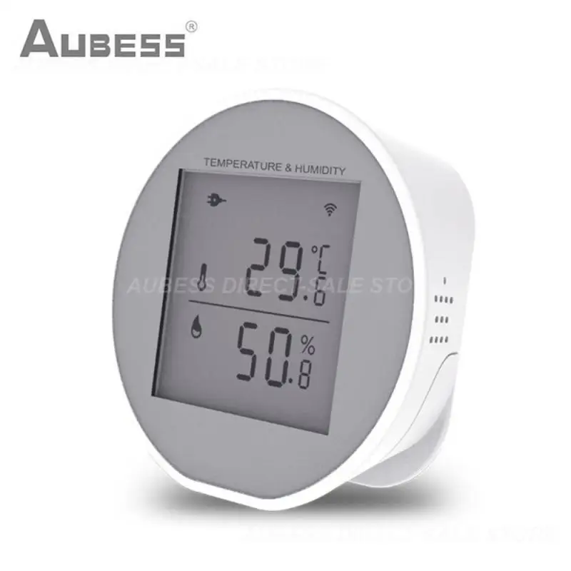 

For Air Conditioner Humidity Sensor Display Supports Usb Power Supply Indoor Hygrometer Lcd Infrared Remote Control Smart Home
