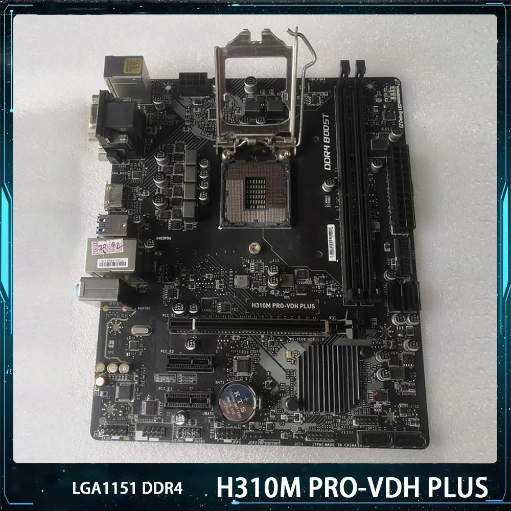 

H310M PRO-VDH PLUS для Msi LGA1151 DDR4 32GB PCI-E 3,0 SATA3 USB3.1 Gen1 Micro ATX настольная материнская плата высокого качества