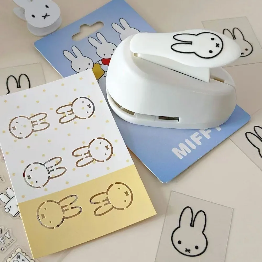 Фото Машинка для тиснения Miffy Rabbit: мультяшный милый креативный узор, высококачественный дизайн, материал для декора ежедневников и подарков своими руками №5