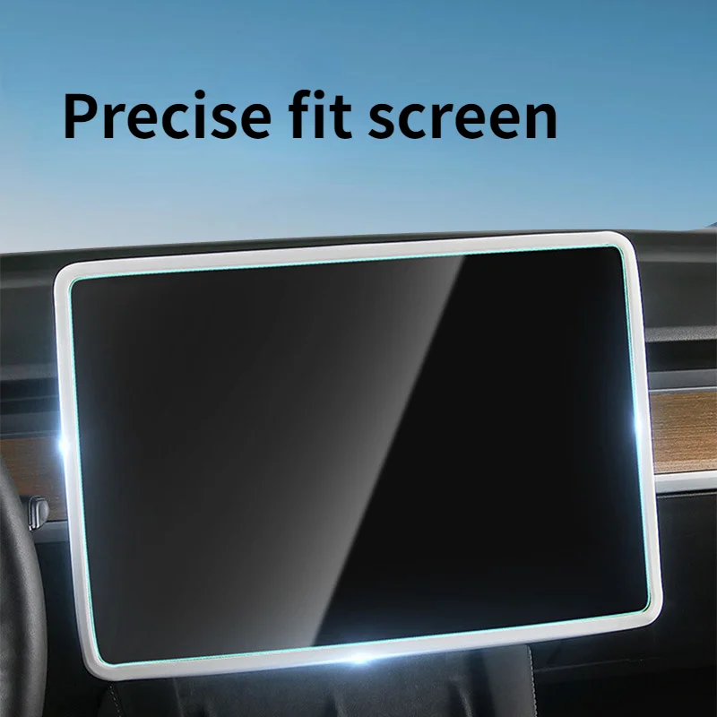 

Tesla Model 3 Y Screen Silicone Protector 2016-2023 Center Console Navigation Screen Protector Car Tesla Accessories