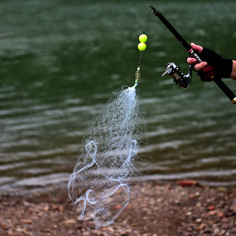

3pcs Play Stair Design Fishing Mesh Net Safe Nylon Fishing Net Accessories BHD2