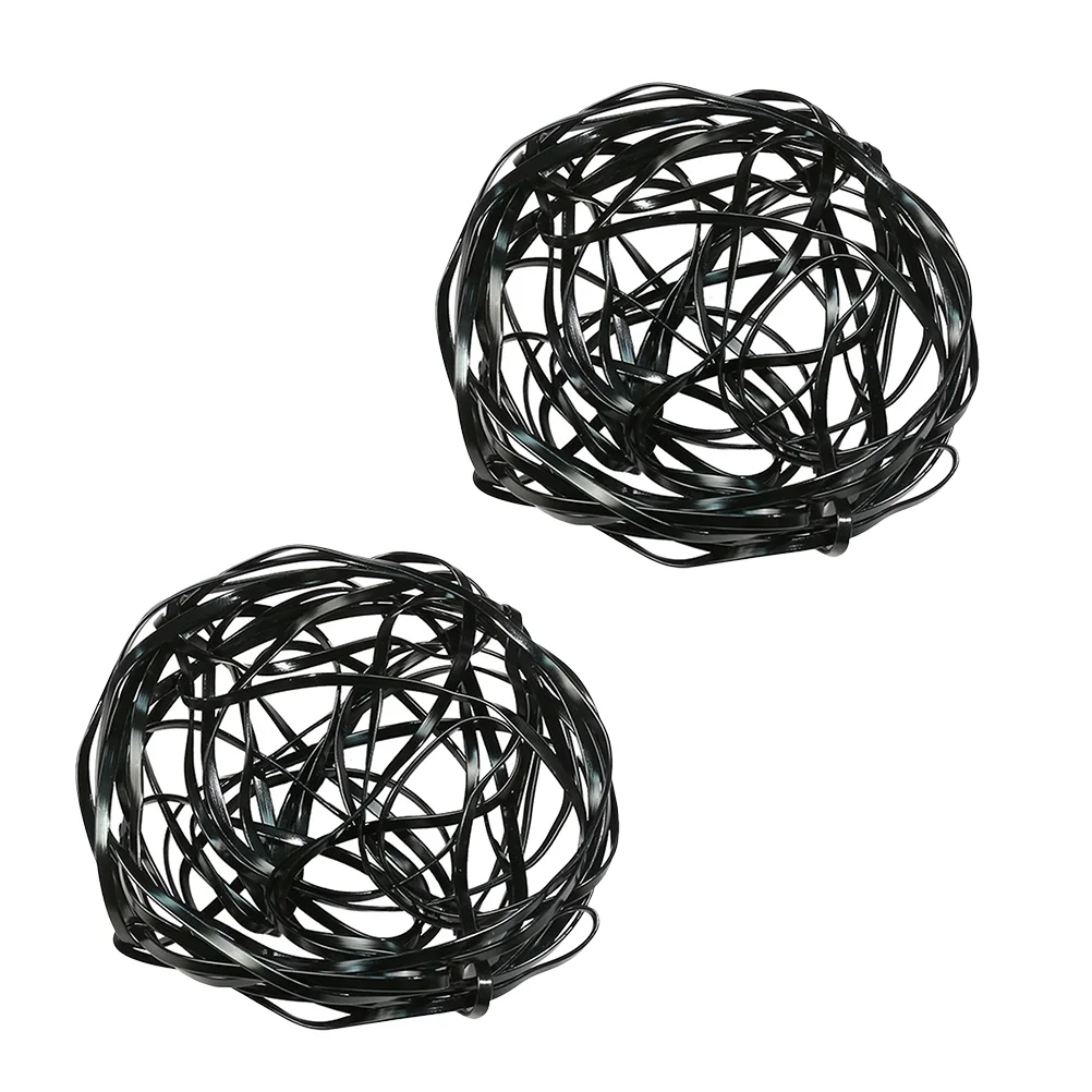 

2 Pcs Vases Flowers Wedding Vases Flower Cage Holder Vase Flowers Flower Lid Arranger Circle Vase