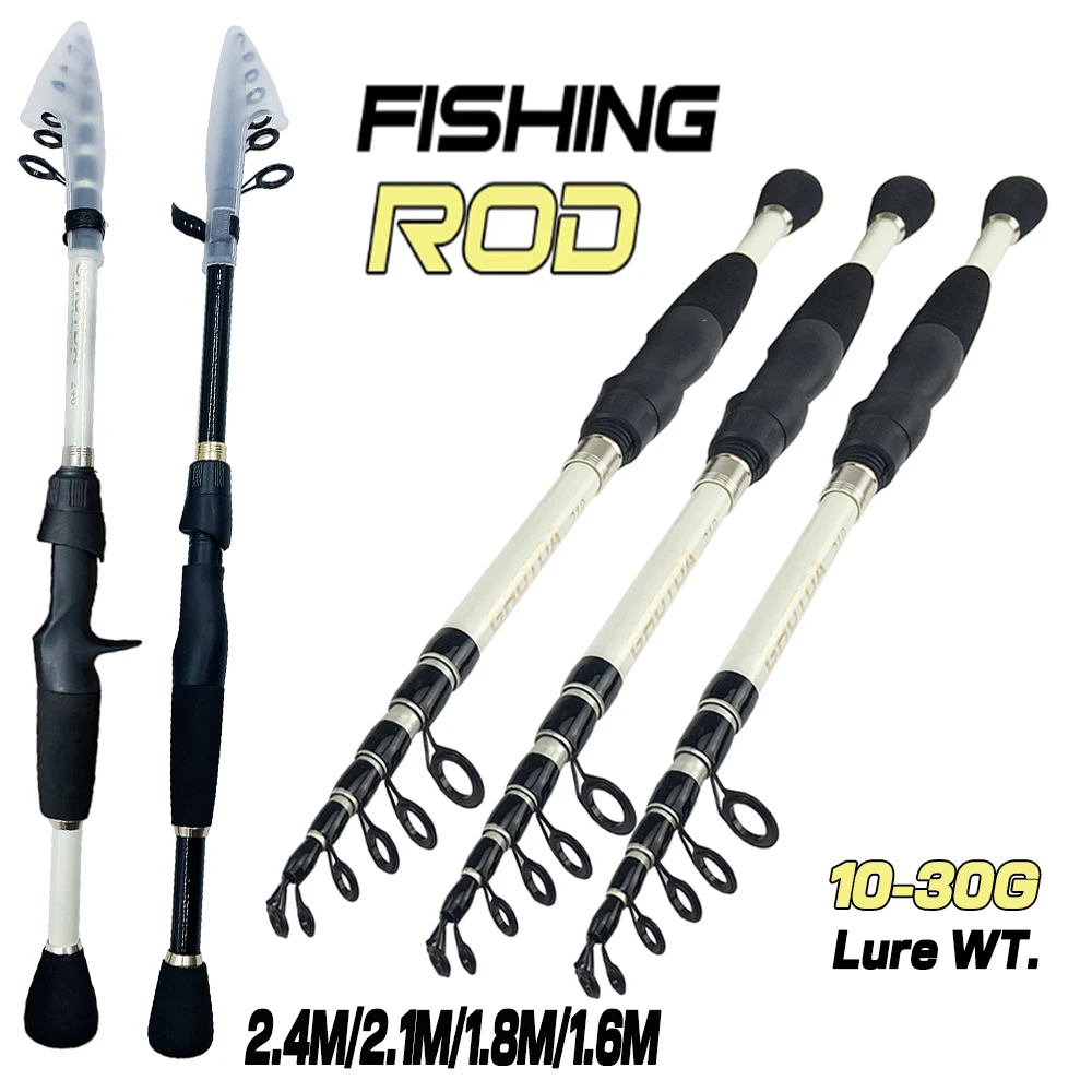 Телескопические удочки 1 6/1 8/2 1/2 4 м сверхлегкий вес спиннинг карбоновая удочка
