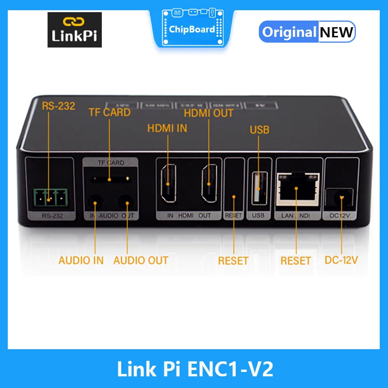 Link Pi ENC1-V2 Hisilicon Hi3520DV400 HDMI кодер-декодер HD SR/RTMP/RTSP/ONVIF/HLS прямая трансляция с