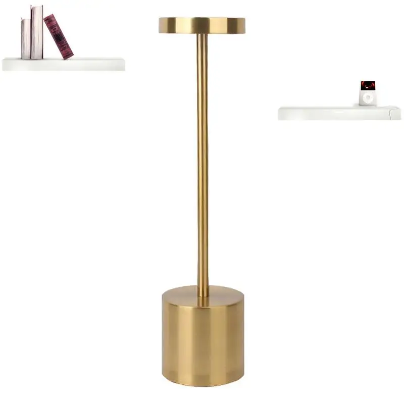 

LED Desk Lamp Touch Battery-Powered Lamp Decoration Home 3 Way Dimmable Nightstand Light Led Lights Bedrooms Office Decoration