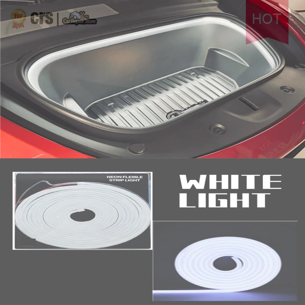 

Светодиодная лента SATONIC Frunk Brighten, модифицированное освещение для Tesla Model 3 Y S X, водонепроницаемая