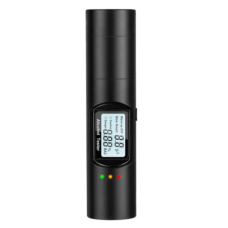 

High Accuracy Mini Tester Breathalyzer Alcometer Alcotest Breathometer Remind Driver Safety In Roadway Diagnostic Tool
