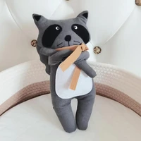 modern stuffed doll toy nordic style soothing pp cotton portable cute cartoon stuffed animal doll home decoration