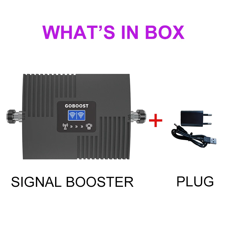 Двухдиапазонный ретранслятор сигнала GOBOOST 3G GSM 900 1800 2100 усилитель сотовой связи CDMA