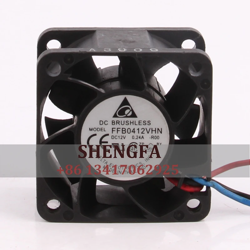 Вентилятор охлаждения Delta FFB0412VHN, 12 В постоянного тока, 4028 А, 4 см, дюйма, 40x40x28 мм, двухшариковый центробежный промышленный вытяжной вентилятор