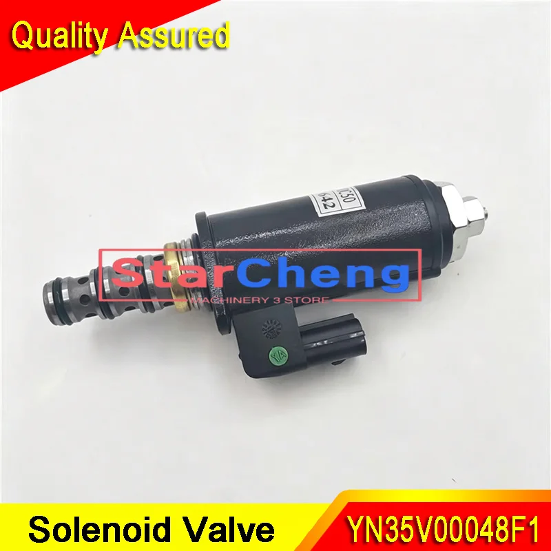 Новый электромагнитный клапан KDRDE5K-3130C50-122 YN35V00048F1 для экскаваторов SK250-6E, SK130-8S, K260-8, SK330-8, SK350LC-8, SK200-8 (art.: 3920dc2cfe1f7) - 3920dc2cfe1f7