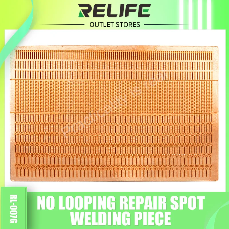 

RELIFE RL-007G Dot Repairing Solder Lug Spot Soldering Pad Welding Board Flywire Replacement IC Repair Tool Fix 2761
