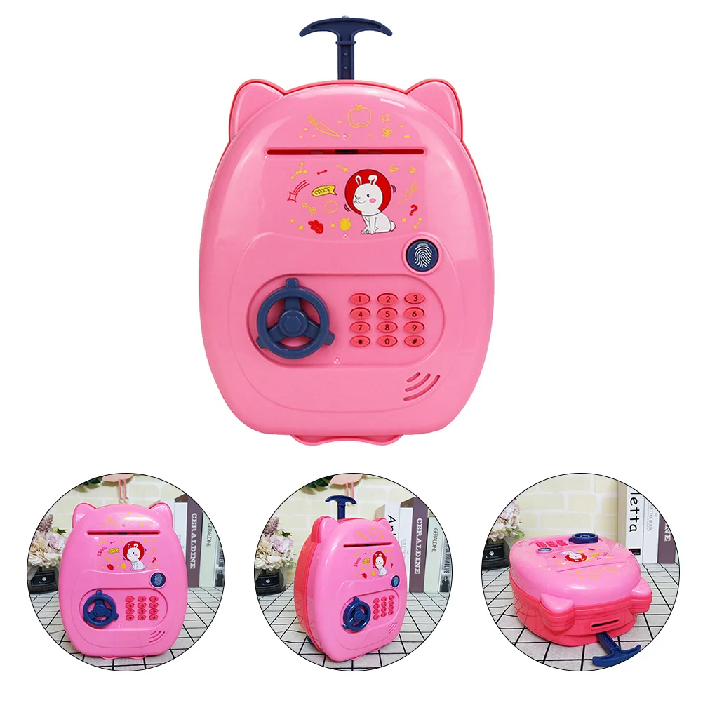 

Smart Electronic Piggy Bank Cartoon Deposit Box Interesting Safe Box