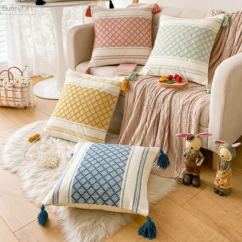 

Чехол для подушки в стиле бохо, 45 х45 см