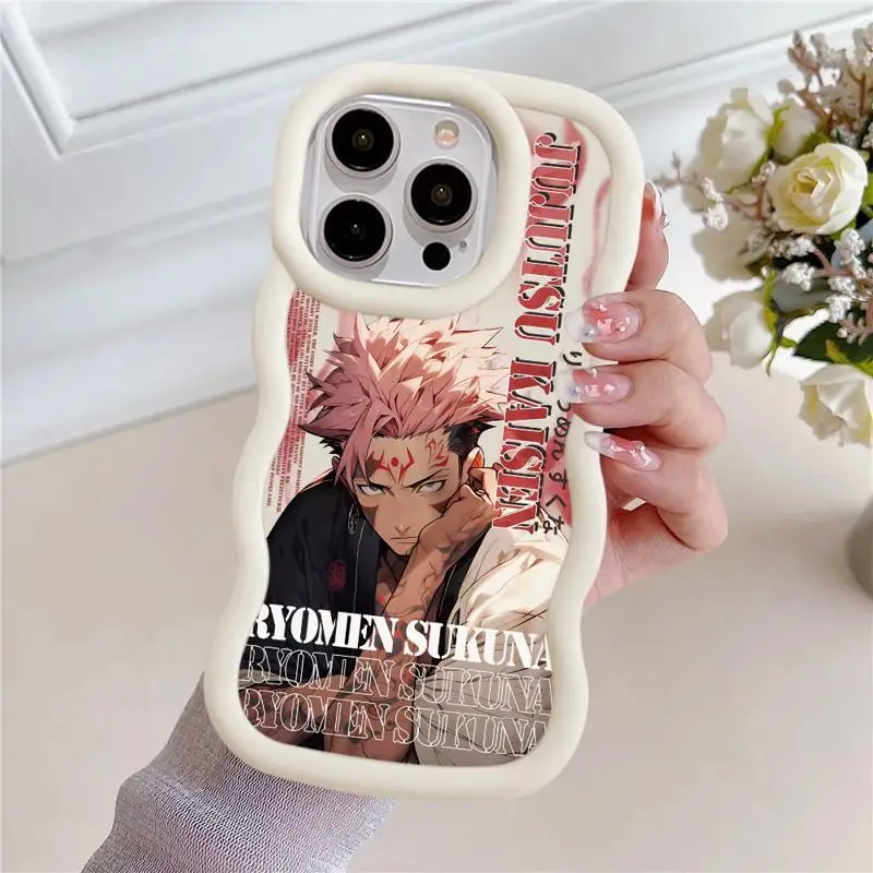 Чехол для телефона с аниме J-uюютсус K-aisens Apple iPhone 16 Plus ProMax Pro мягкий чехол