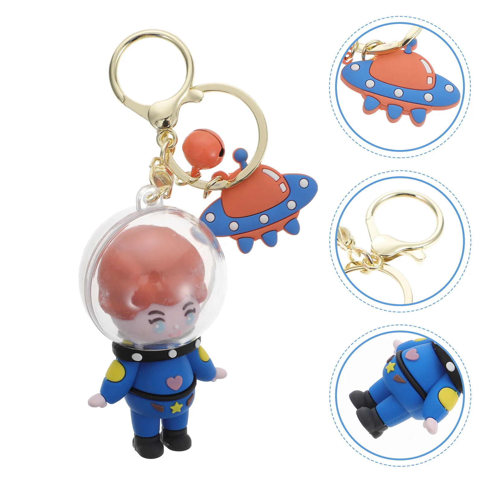

Astronaut Key Chain Bag Backpack Hanging Pendant Ornament Key Hanging Decor