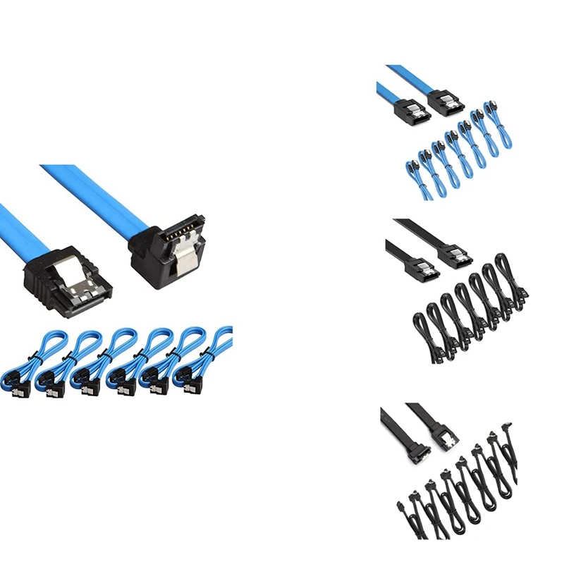 

12 шт., прямоугольный кабель USB3.0 HDD, SDD 6,0 Гбит/с защелкой, 16 дюймов