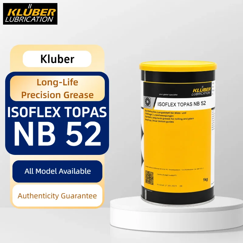 Фото Оригинальная синтетическая смазка Kluber ISOFLEX TOPAS NB 52 для подшипников, низкотемпературная, с длительным сроком службы, для подшипников и шестерен. №1