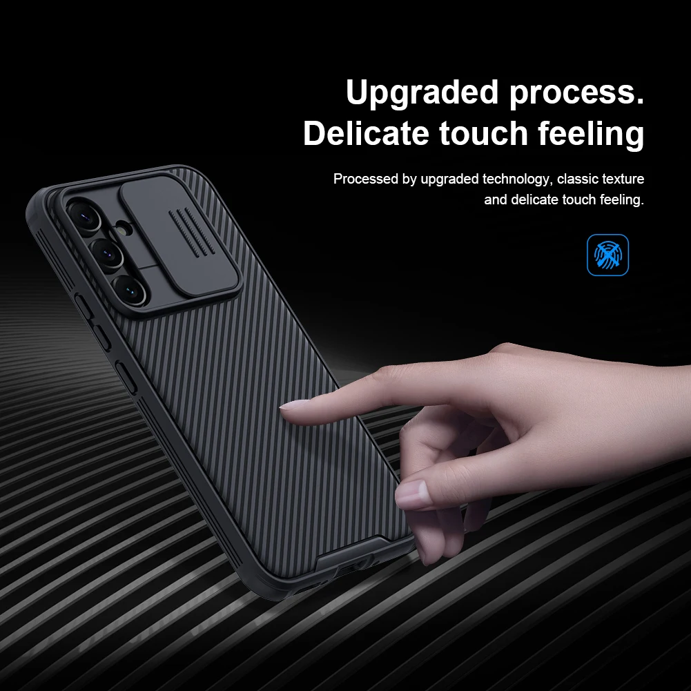Nillkin for Samsung Galaxy A54 5G, CamShield Pro Case with Slide Camera Cover Protector Hard PC+TPU Cover