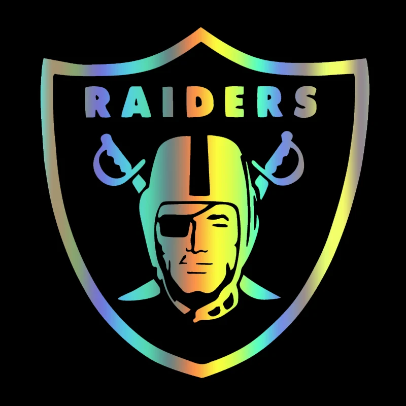 

Различные размеры/цвета стандартная наклейка для мотоцикла Raiders с американской футбольной командой декоративные аксессуары