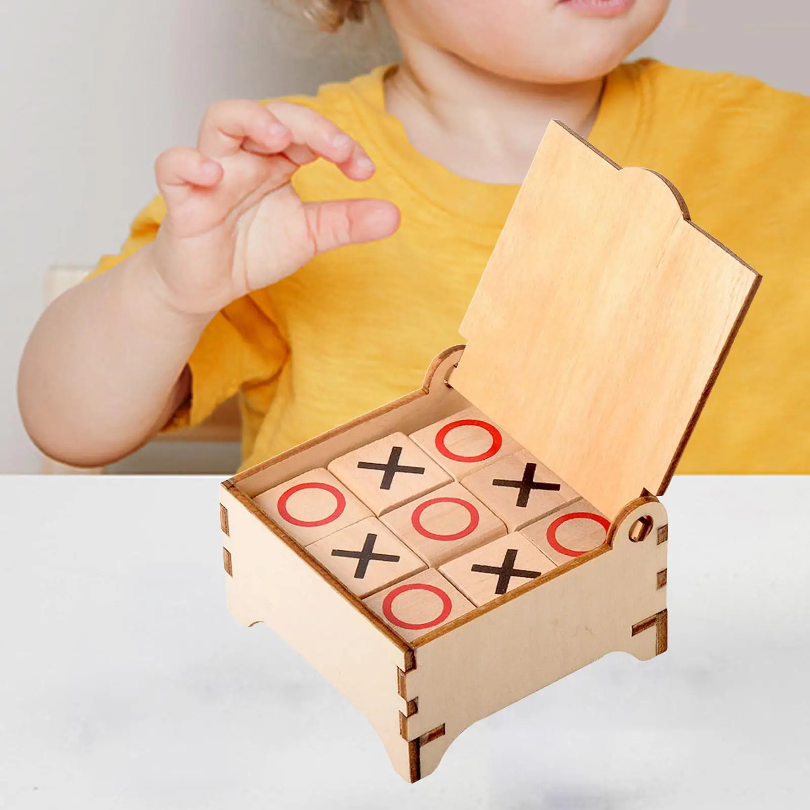 

Интерактивная игра-головоломка для шахматных игр Tic TAC Toe Развивающая игра для вечерние Ринок сувениры для путешествий и сбора