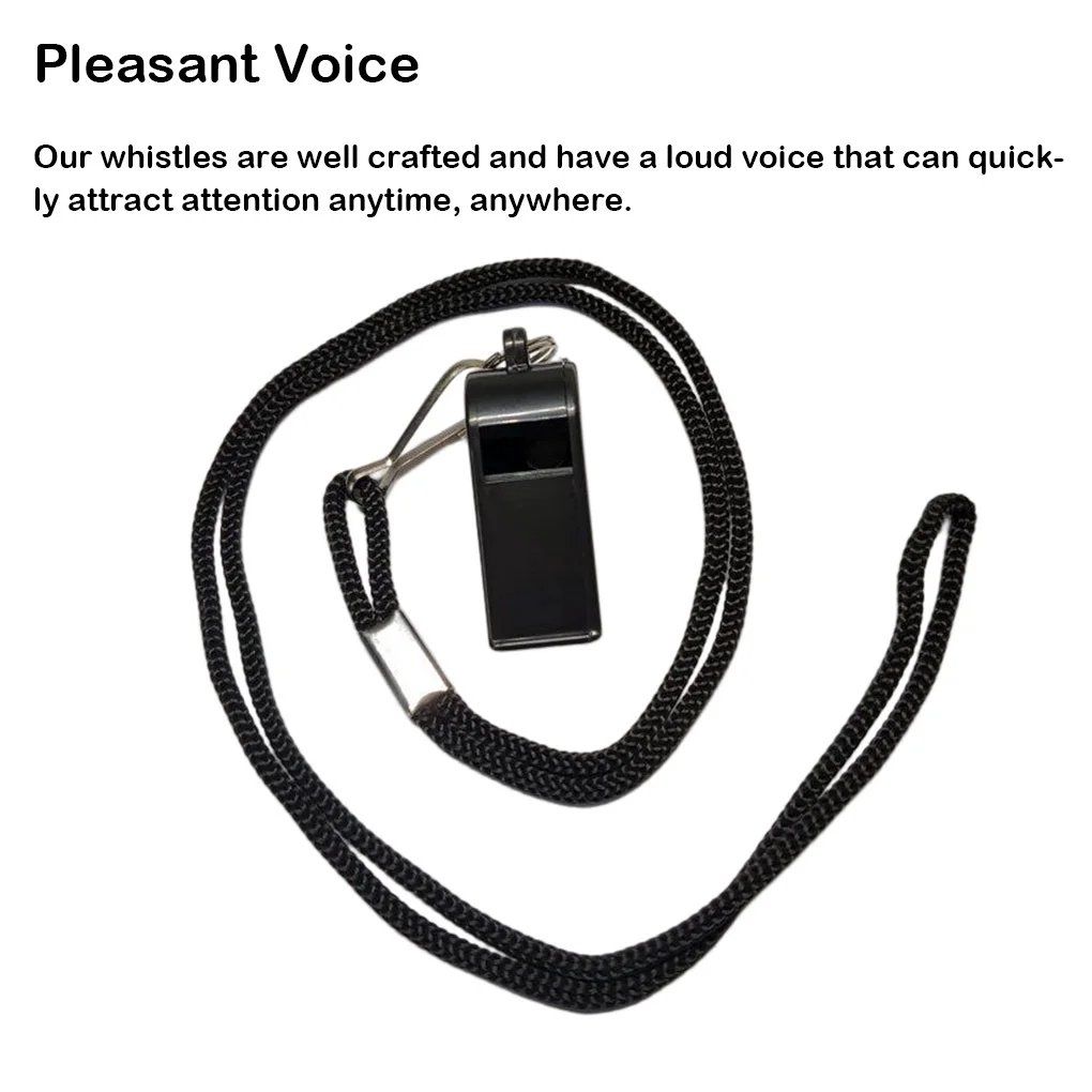 

Whistle Sports Basketball Referee Training Whistle Loud Crisp Sound with Lanyard Cheerleading Tool for Children