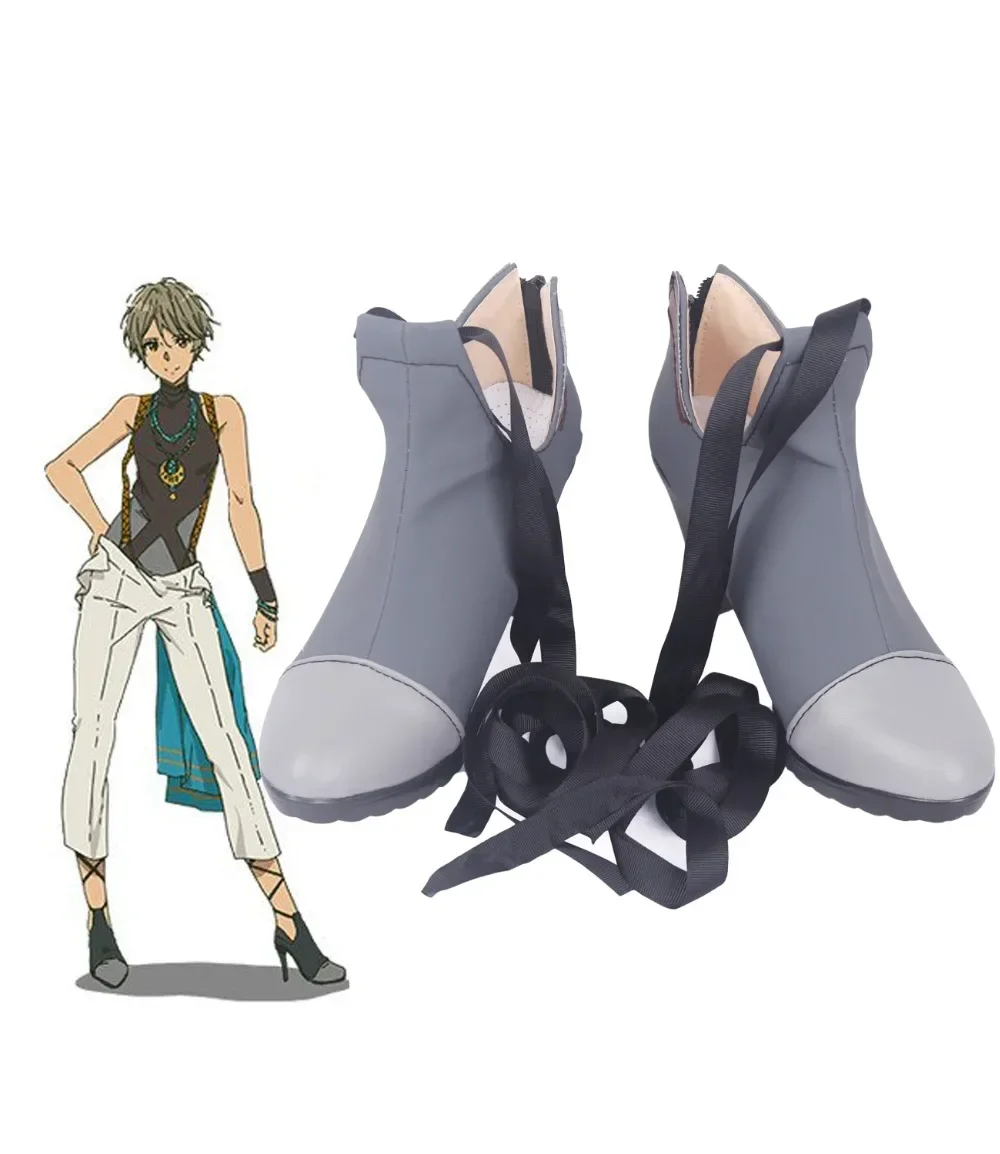 Iris Cannary Косплей ботинок из искусственной кожи