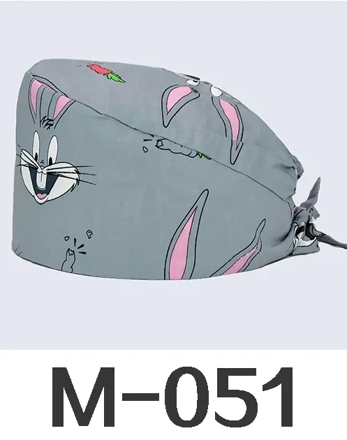 Рабочая шапочка для операционной хлопковая разноцветная клинической аптеки