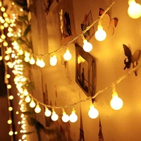 236m led ball string lights usb powered christmas fairy garlands outdoor waterproof wedding party home decoration lamp