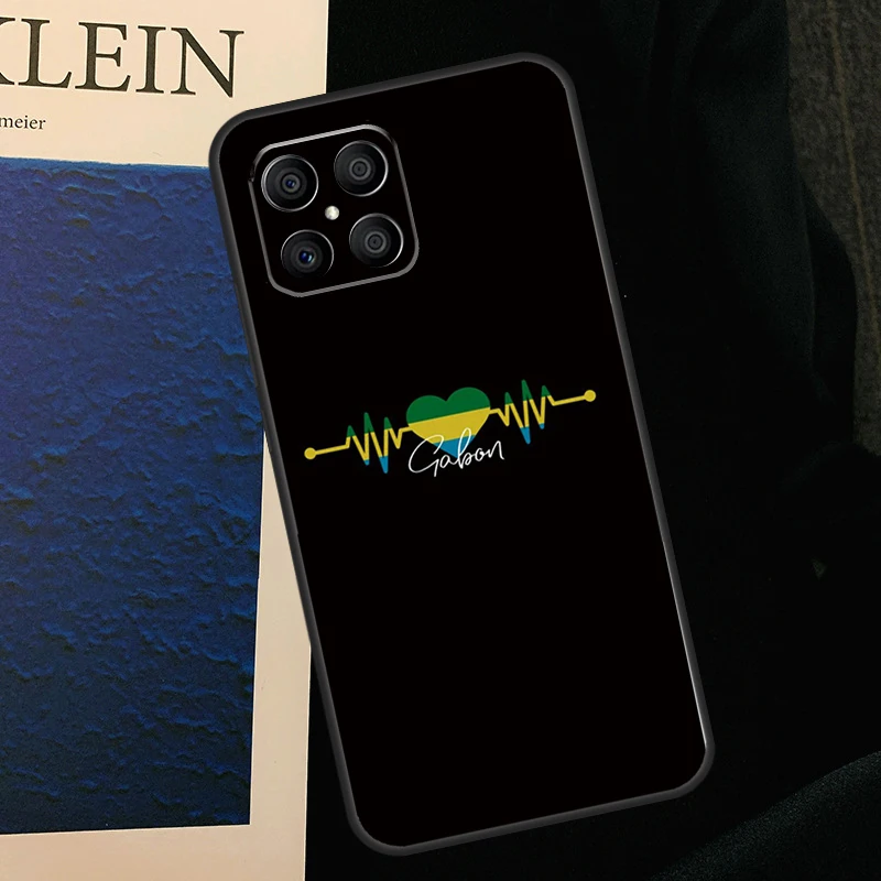 Чехол с флагом Габона для Honor 200 Lite Magic 7 5 6 Pro X9c X9b X9a X8b X8a X8 X9 50 70 90 Cover