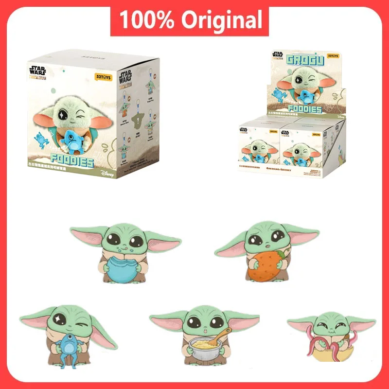 Фото Новая оригинальная плюшевая игрушка-сюрприз 52toys Star Wars Yoda (серия Star Wars Yoda), игрушка-подвеска, подарок на день рождения для детей №1
