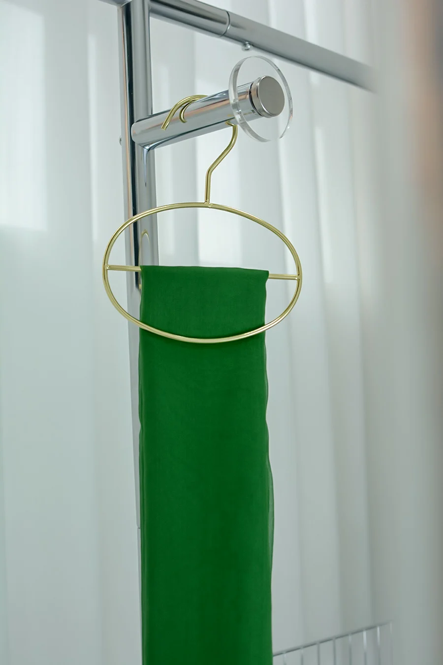 Металлическая петля вешалка для шарфа органайзер шкафа держатель хранения