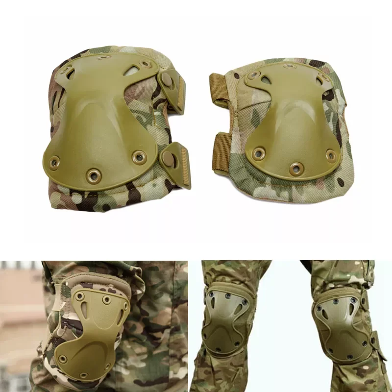 

Tactical Knee Pads Elbow Knee Support Military Elbow Knee Airsoft Training Hunting Skating Safety Sports Euipment