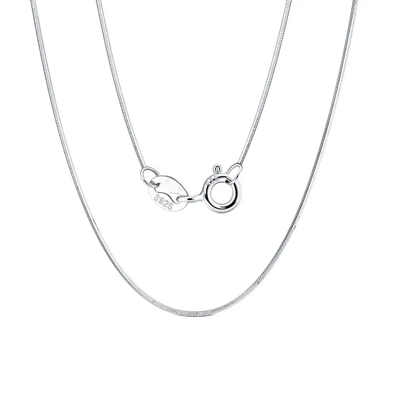 Женское Ожерелье-змейка из серебра 100% пробы 925 мм | Украшения и аксессуары