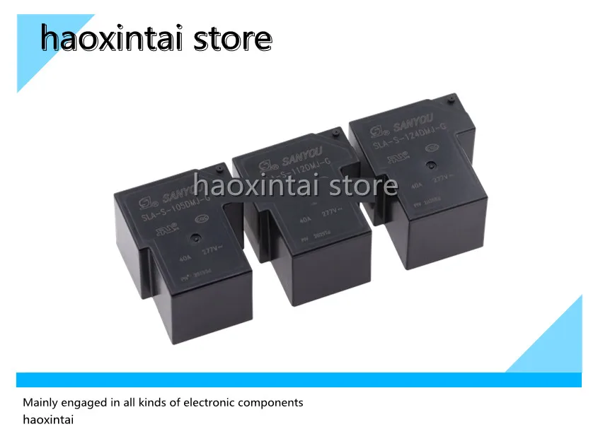 

Нормально открытое реле, 4 фута, 40 А, 112 В переменного тока, 5 В, 12 В, 24 В постоянного тока, 1 шт.