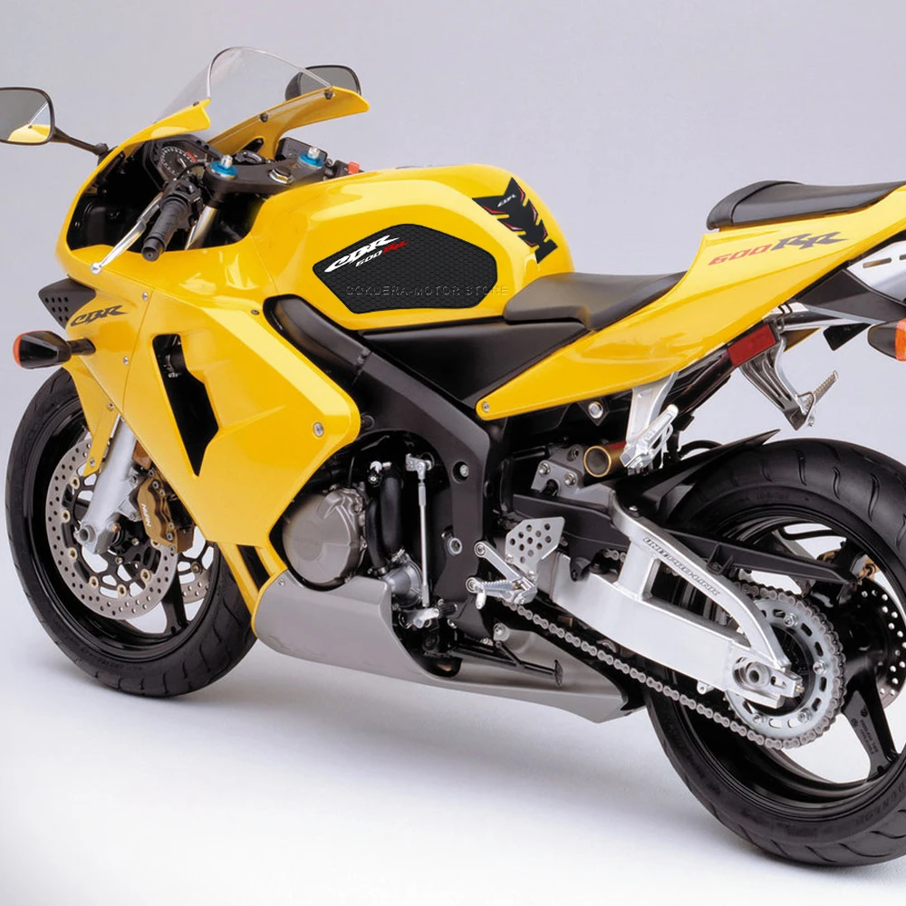

Нескользящая боковая подкладка для резервуара, резиновая наклейка, аксессуары для мотоциклов Honda CBR600RR CBR 600 RR 2003-2006 Non-Sli