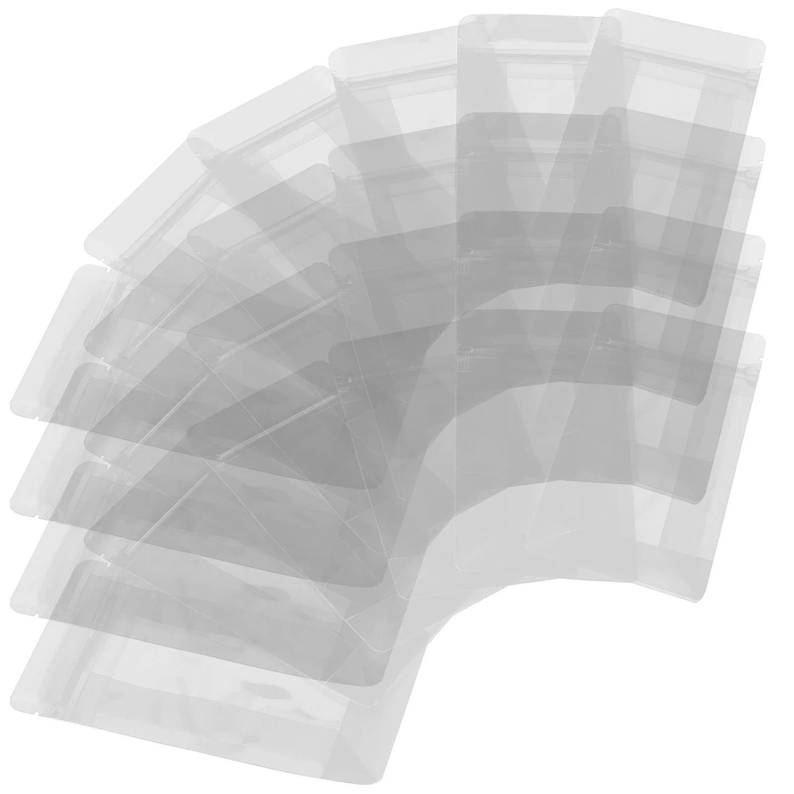 

Clear Clear Zipper Lock Pouch Packing Bag Clear Zipper Lock Pouch Candy Packaging Transparent Reusable Storage Pouches