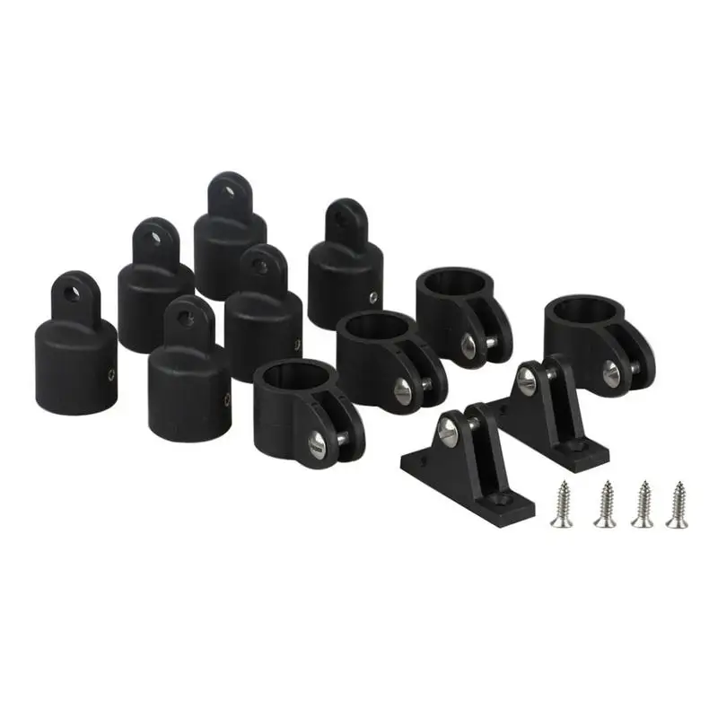 

High-strength Nylon Slide Top Hardware Set For Yacht Sunshade External Eye End Canopy Tube Boat Accessories